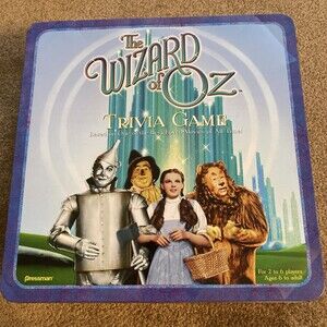 The Wizard of Oz Trivia Board Game Pressman 1999 Vintage Collectible Movie Film